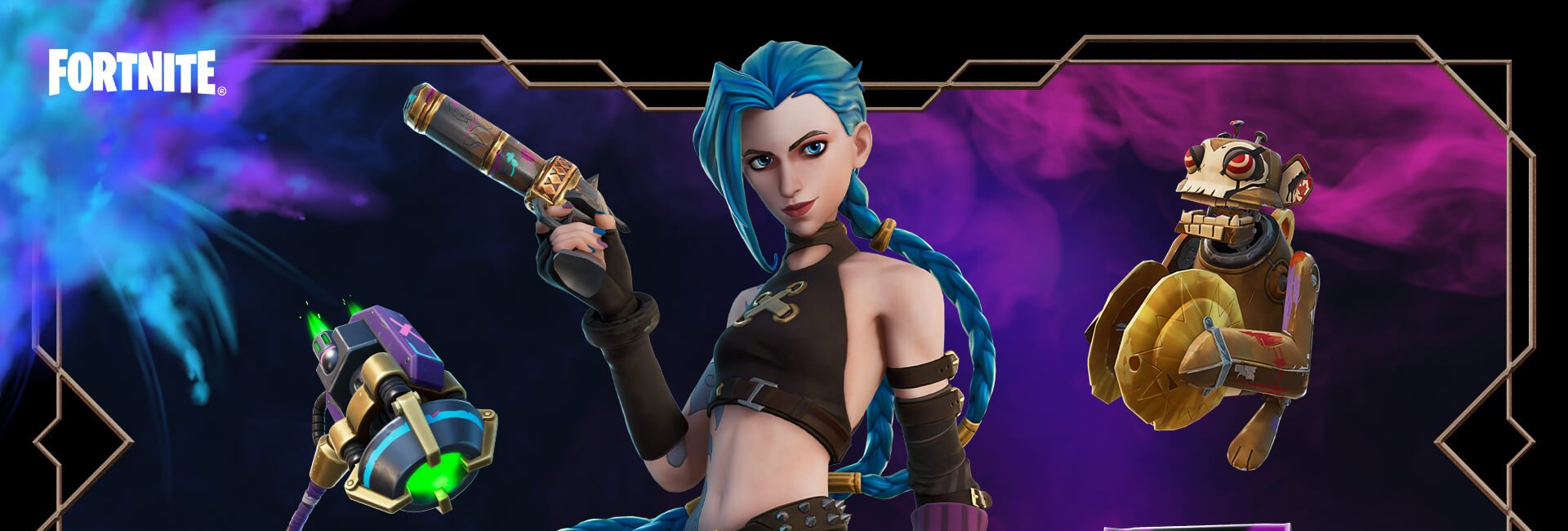 Fortnite added Jinx Skin